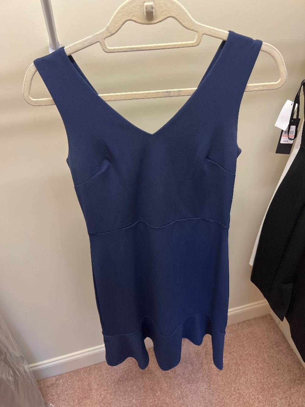 Navy banana republic dress